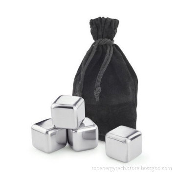 Stainless steel whiskey stones
